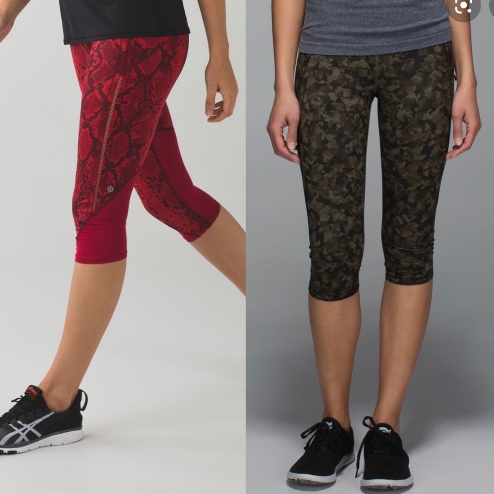 Bundle of LuluLemon Crops